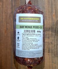 Barf Men&uuml; Pferd